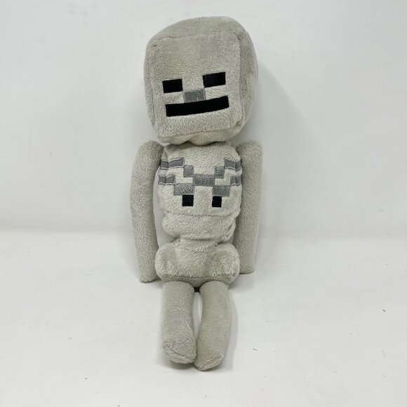 Minecraft Mojang Stuffed Plush Trio - Skeleton, Ghost and Ocelot - Picture 2 of 12